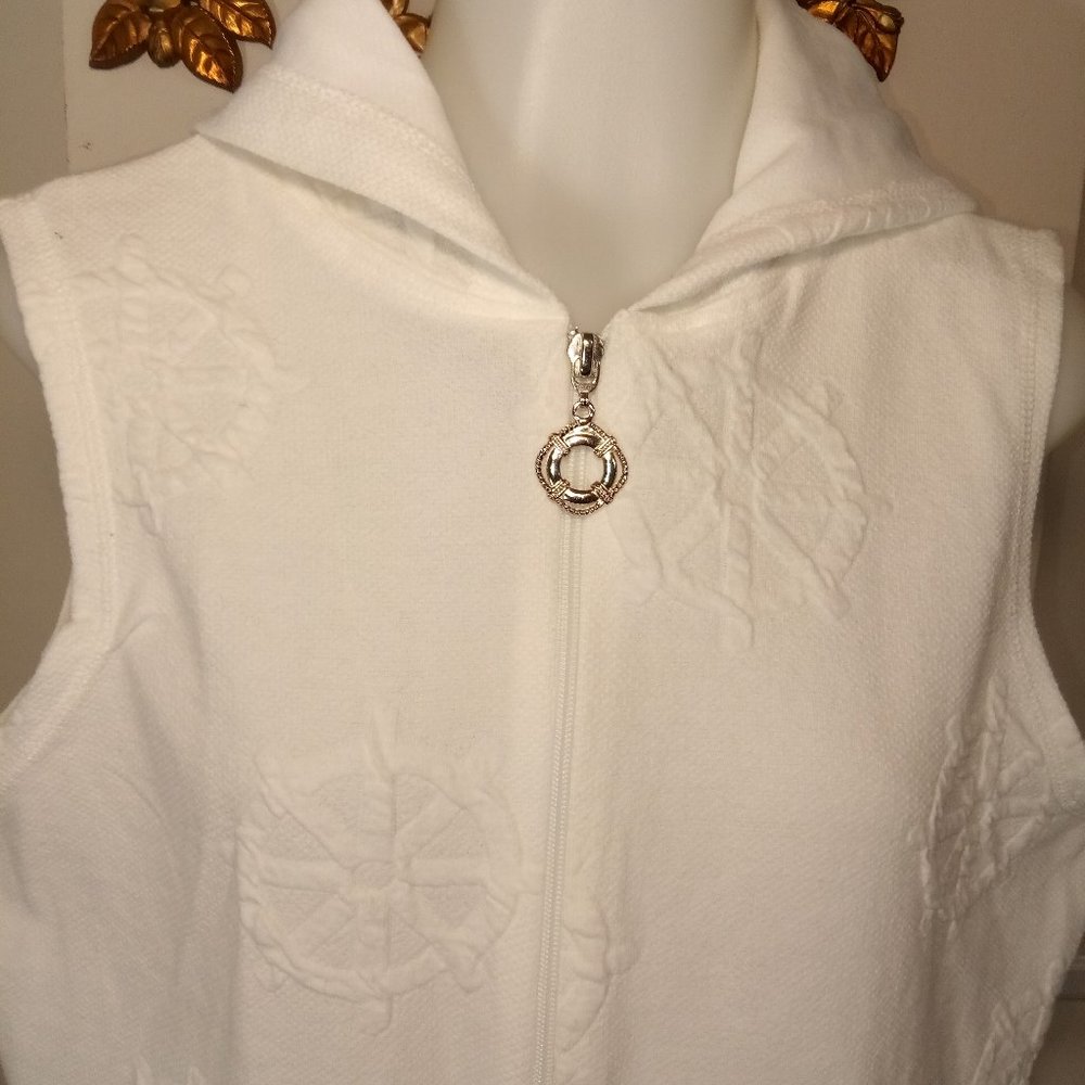 DOTTY.Women swim vest white color size L